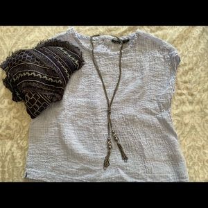 Multi chains long necklace